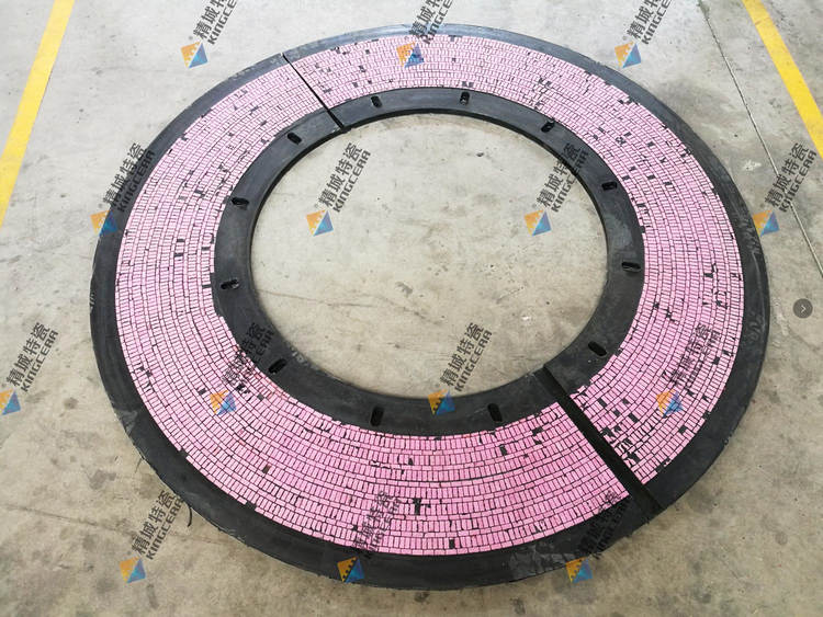 不朽情缘耐磨陶瓷立磨磨辊密封环