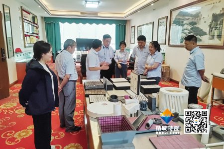清华大学潘伟教授到访不朽情缘特瓷，，，，，，共探先进陶瓷生长新机缘
